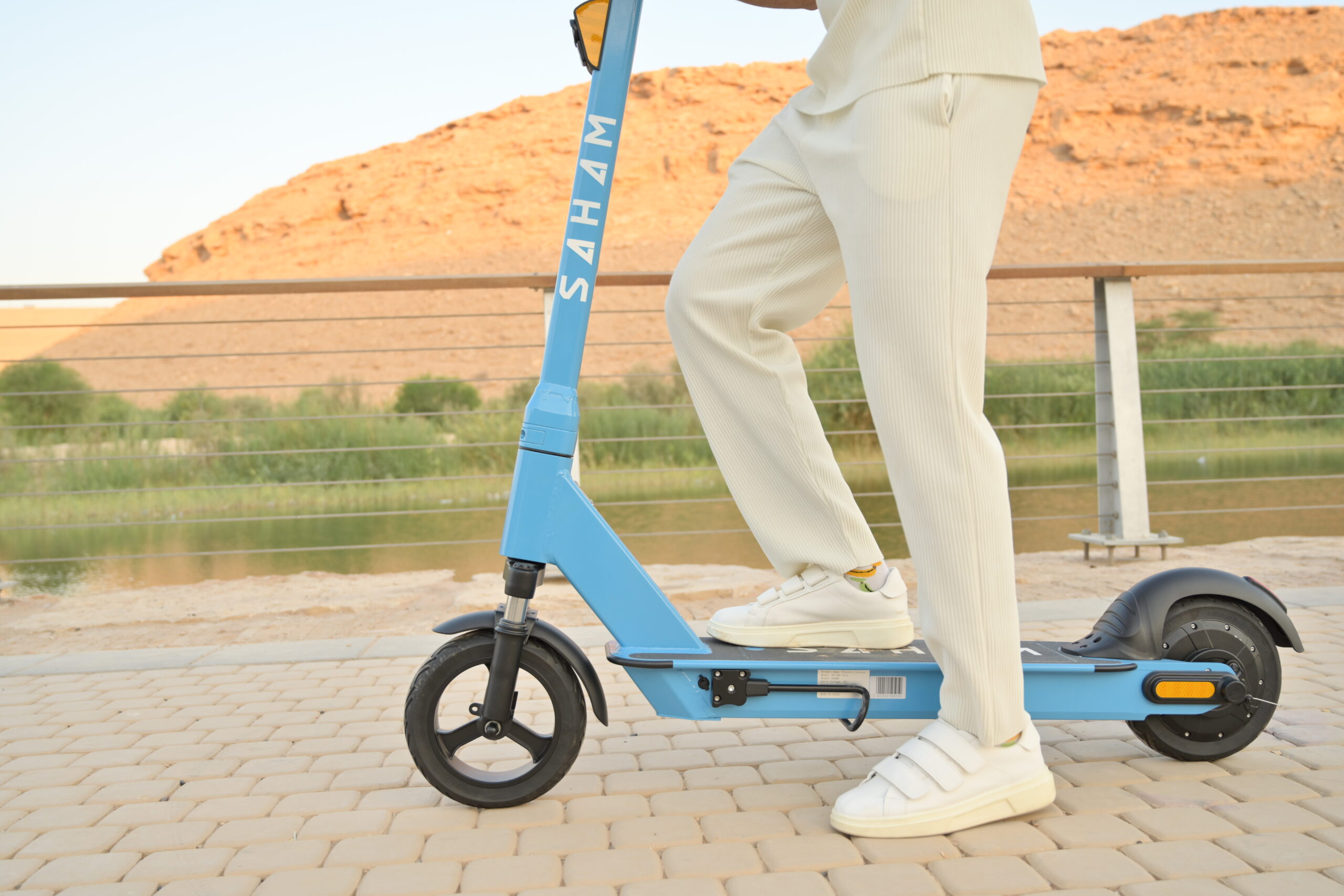 5. الانطلاق بالدفع بالقدم